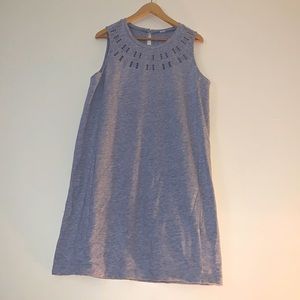 LARGE Old Navy gray sweater dress